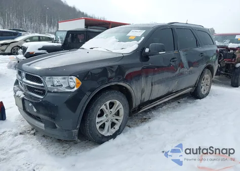 2011 Dodge Durango Crew from USA, damaged, VIN 1D4RE4GGXBC700065
